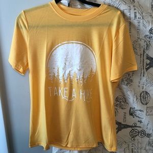 Yellow Graphic Tee
